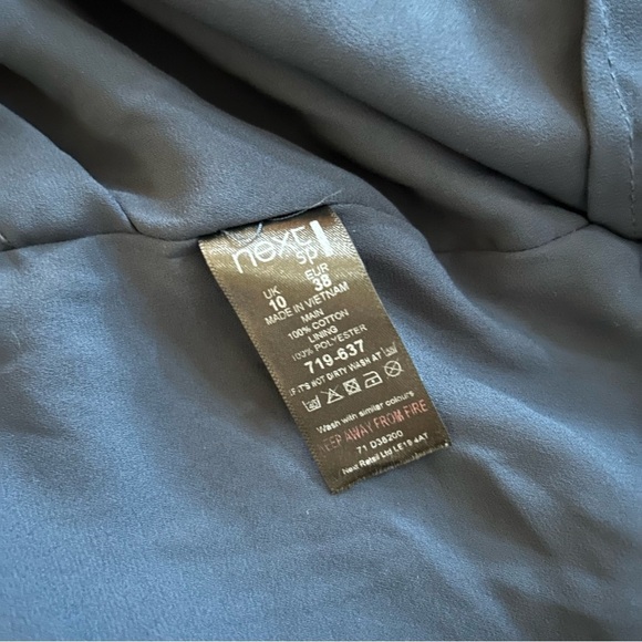 next Navy Eyelet Jumpsuit - Picture 8 of 8